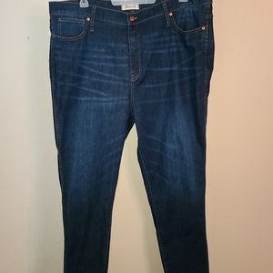 Madewell plus size skinny jeans